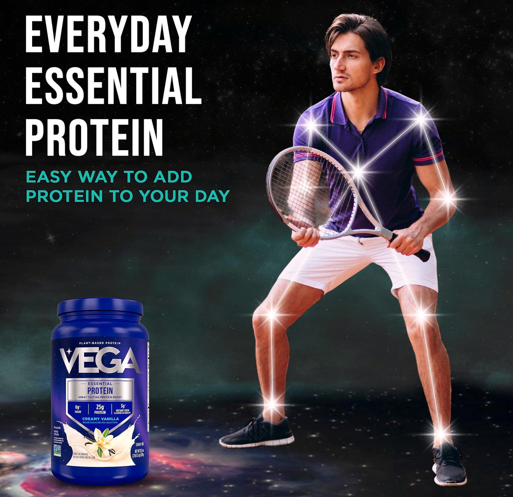 Vega Essential Protein Powder 25g Plant Based Vanilla