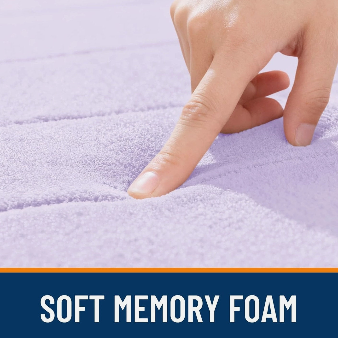 Memory Foam Bath Mat 30X20, Super Soft Absorbent Bathroom Rugs, Quick Dry, Machi