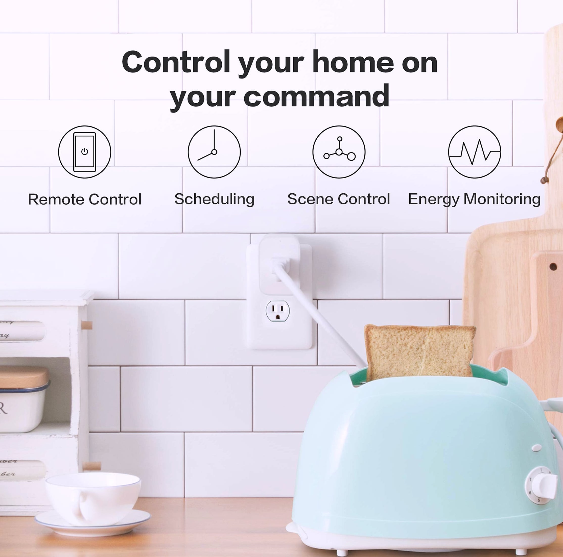 Aqara Smart Wall Switch with Neutral, Single Rocker