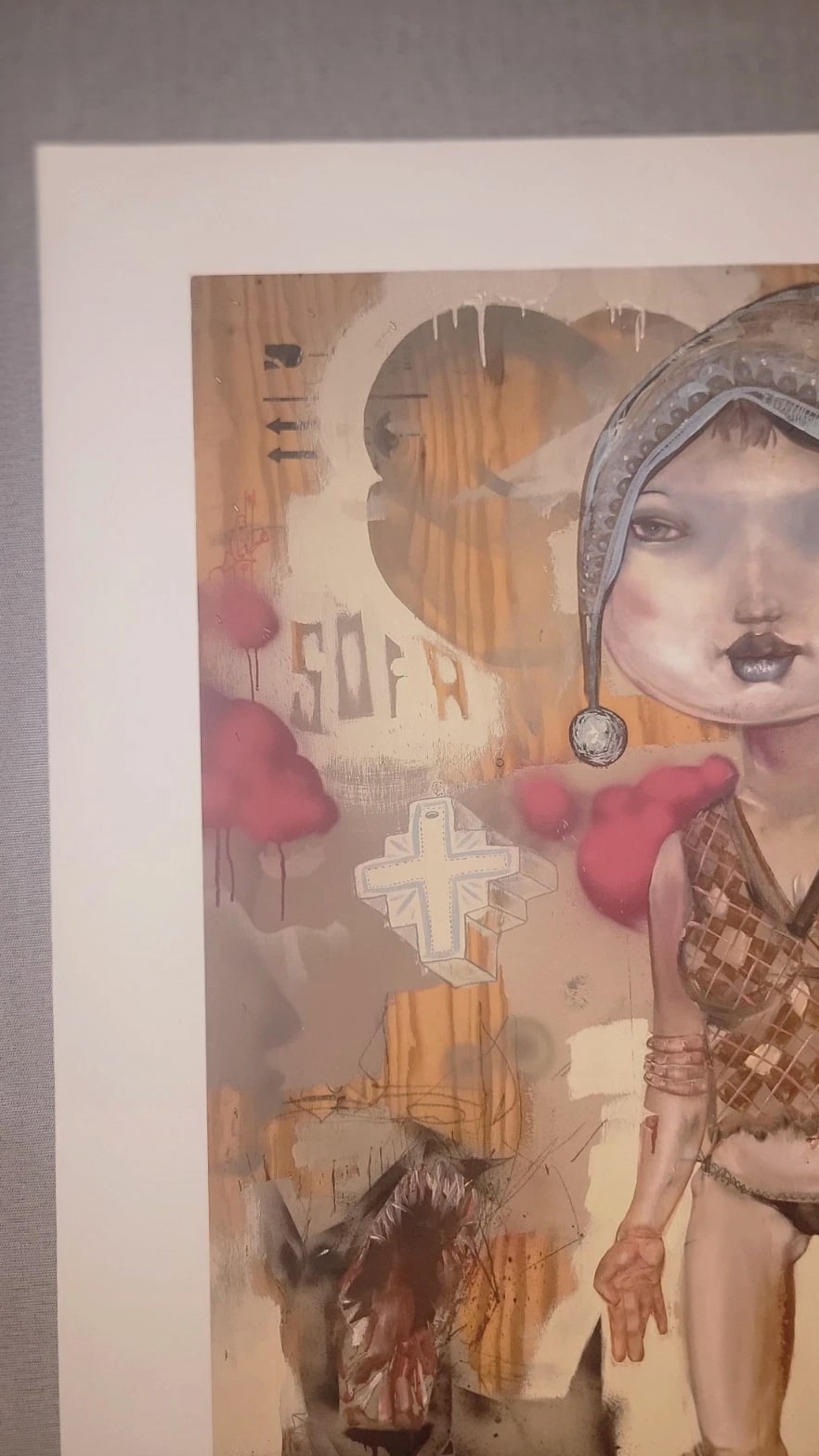 David Choe Signed "Sofa King" Limited Edition  116/150