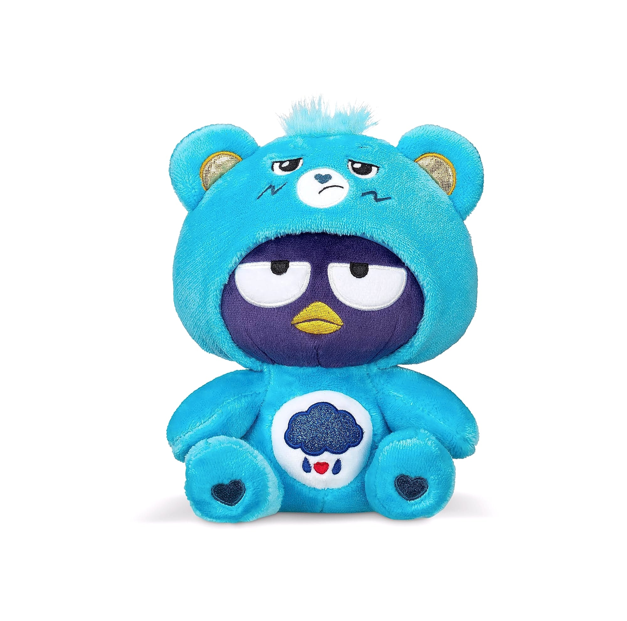 Care Bears Badtz-Maru Dressed as Grumpy Bear 8 inch Plush Toy