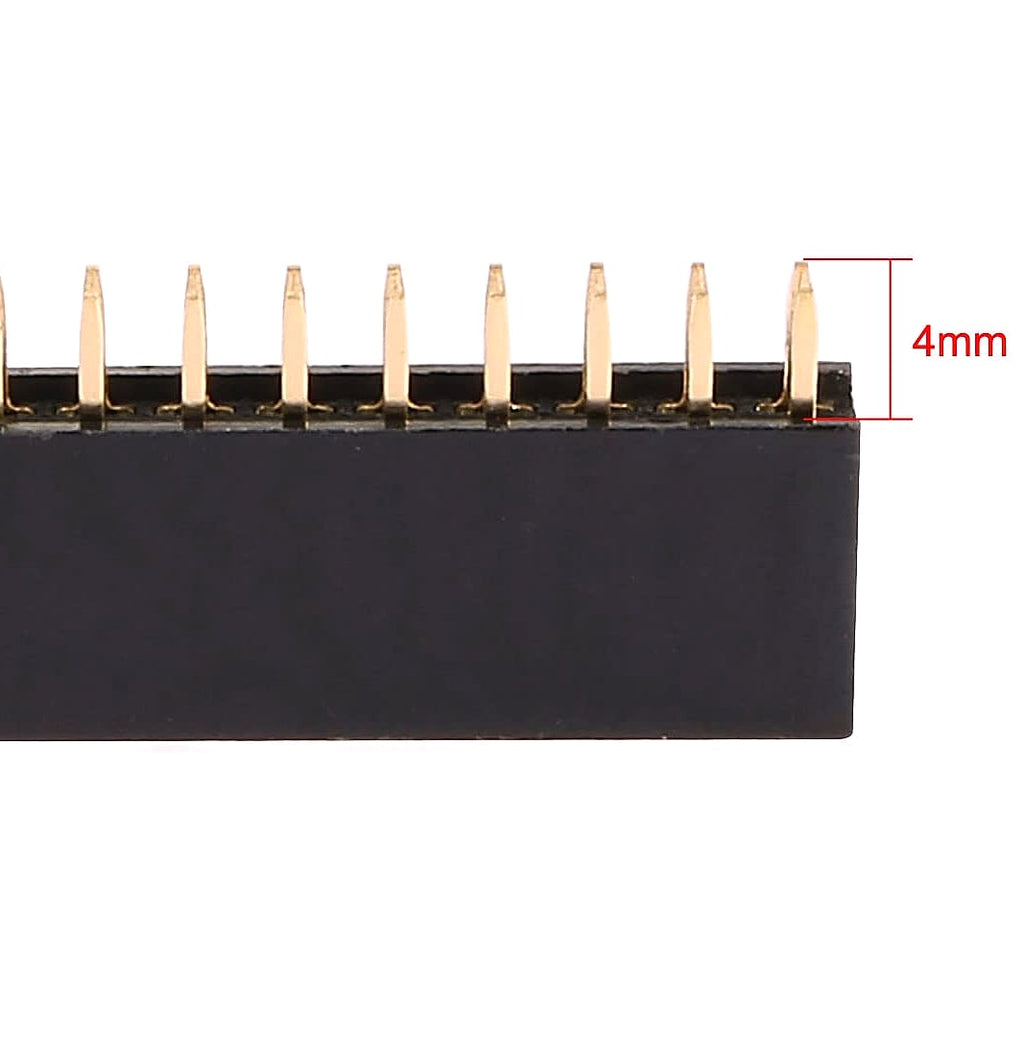 uxcell 2x20 Pin Female Header Socket Connector Strip
