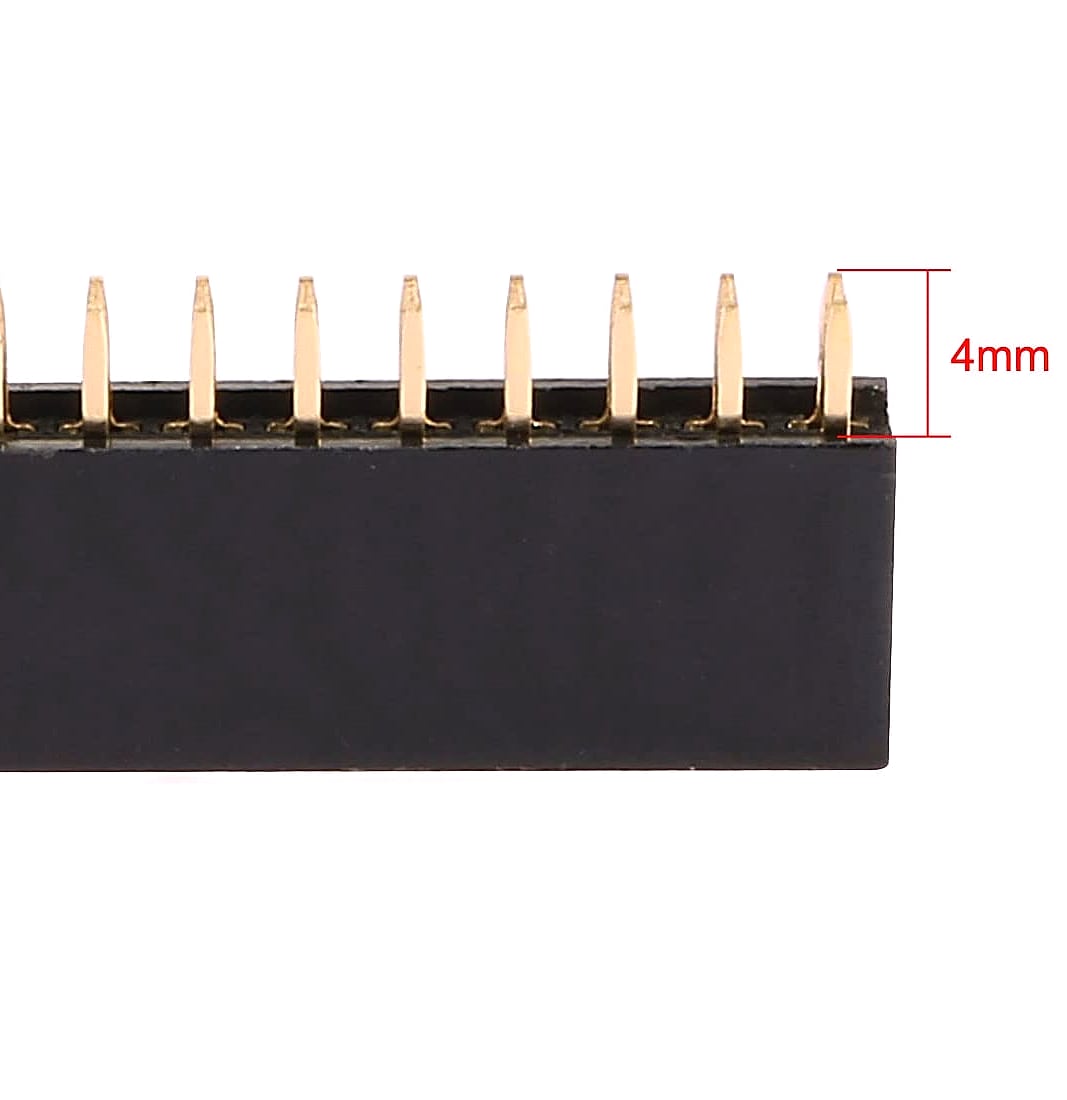 uxcell 2x20 Pin Female Header Socket Connector Strip