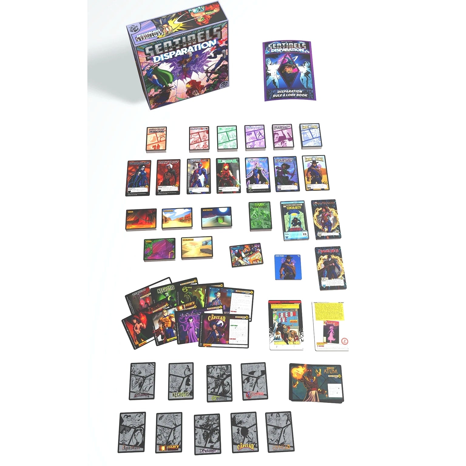 Greater Than Games Sentinels of the Multiverse Disparation Board Game Expansion