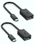 UGREEN 2 Pack Micro USB OTG Adapter Cable for Android phones and tablets