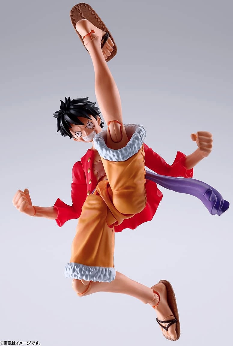 S.H.Figuarts Monkey D. Luffy Raid on Onigashima Action Figure