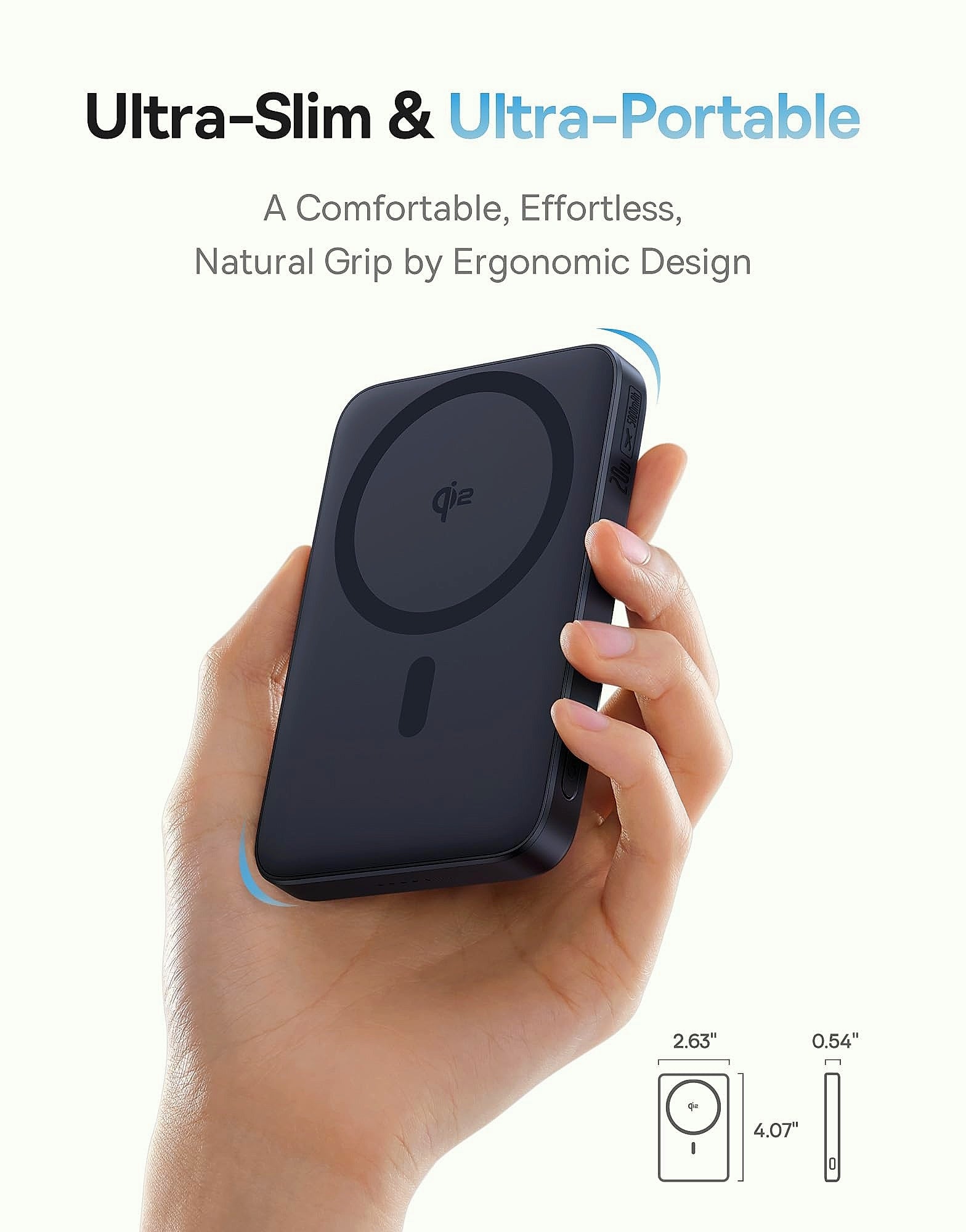 Baseus PicoGo 5000mAh Qi2 Magnetic Wireless Power Bank