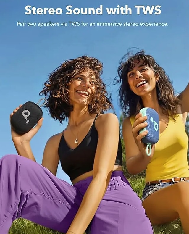 Soundcore Select 4 Go Bluetooth Portable Shower Speaker