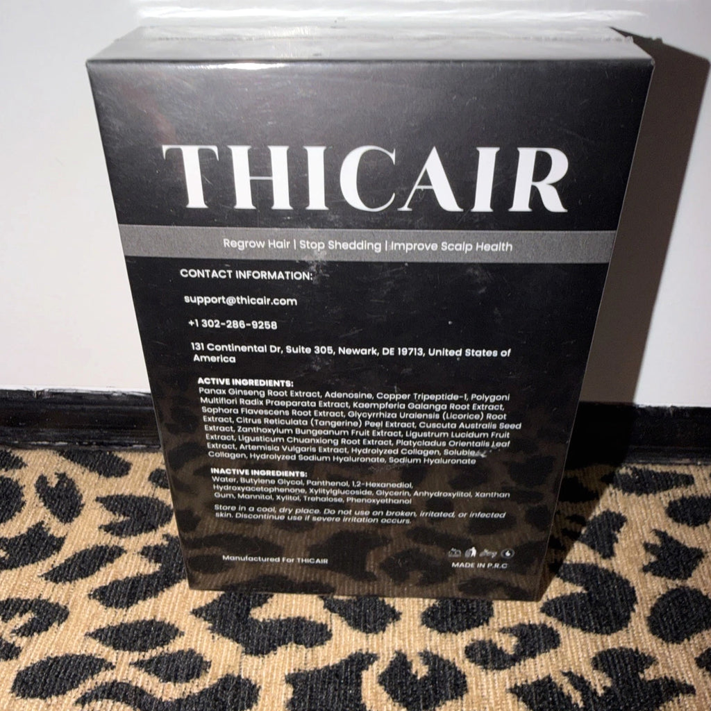 Thicair Hair Growth Microinfusion Kit - Hair Growth Serum And Device, Sealed