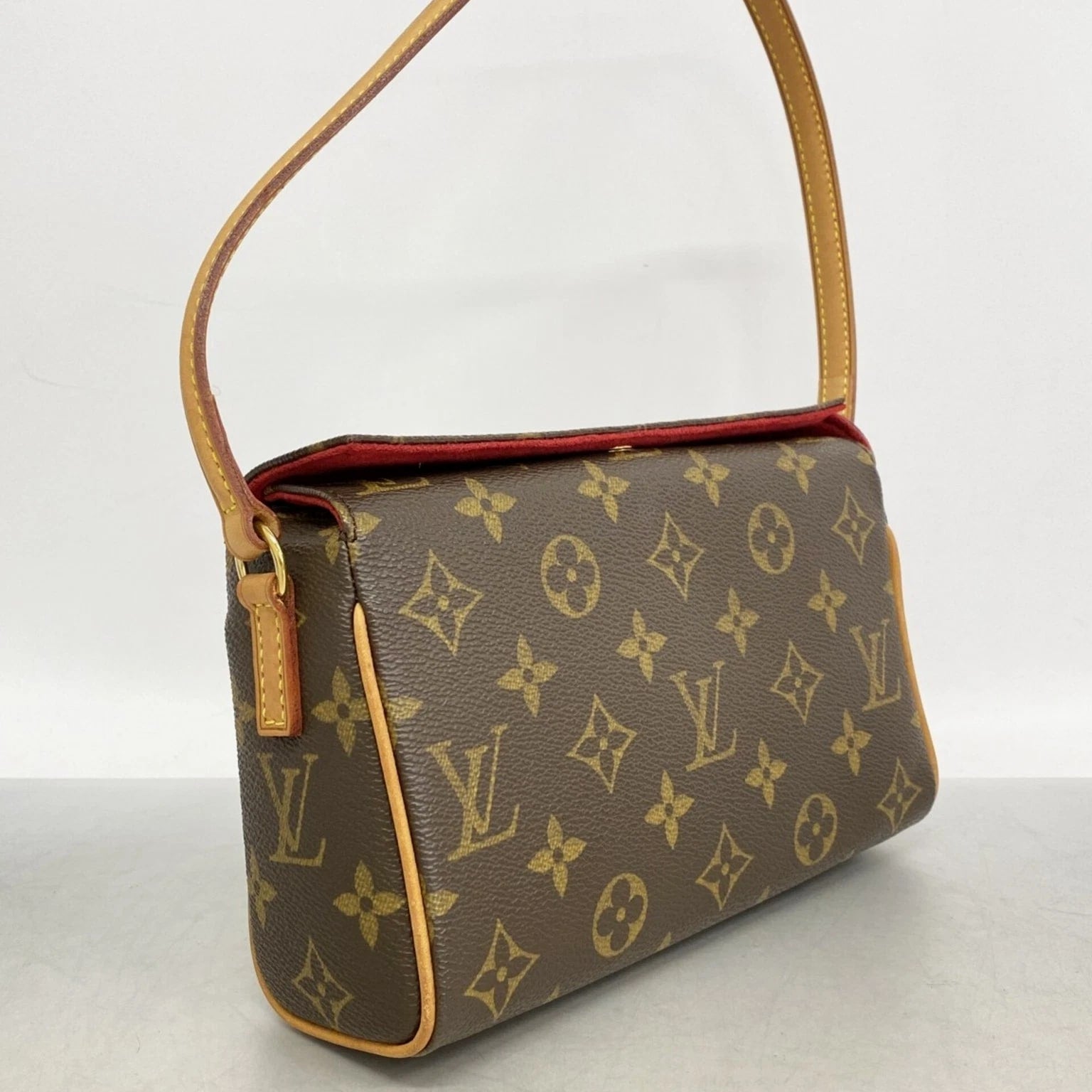 Louis Vuitton Monogram Recital Handbag M51900 Brown Women's GZl1h9q1