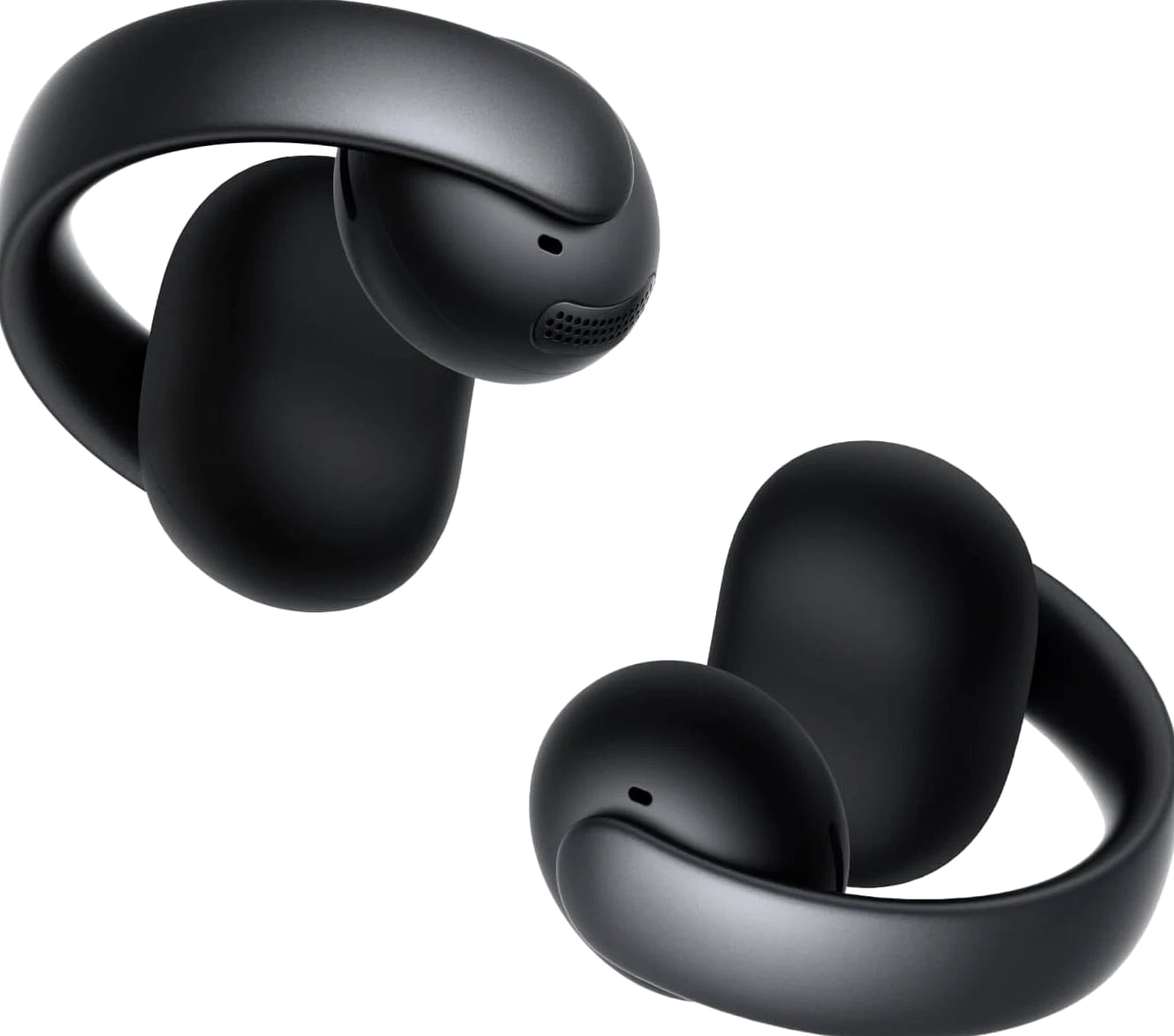 Soundcore AeroClip Open-Ear Earbuds Clip-On Headphones 4 Mic AI-Boost Clear Call