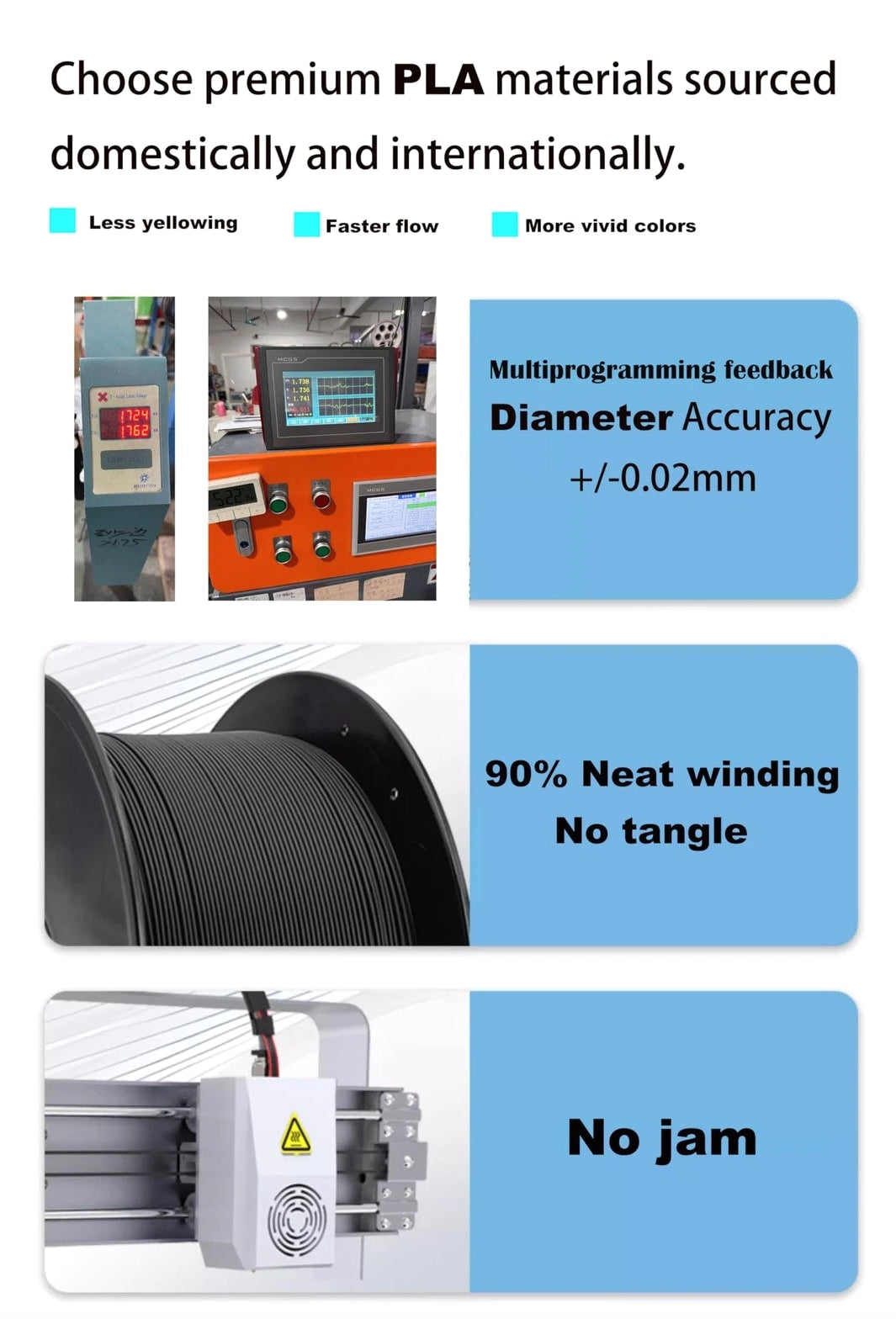 PLA 3D Printer Filament 1.75mm, Wood Stone Rock Sculpt, Net Weight 1kg...