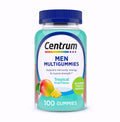 Centrum Men's Multivitamin Gummies, Tropical Fruit, 100 Count