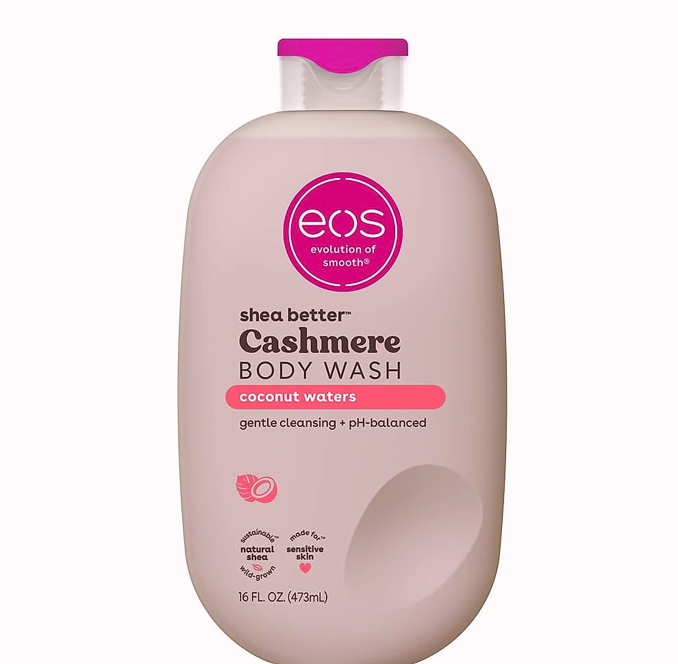 eos Vanilla Cashmere Body Wash, Moisturizing Creamy Gel, 16 fl oz