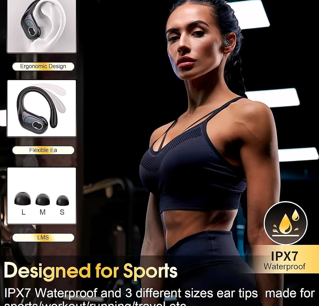 GDLYL HD65 TWS Bluetooth 5.4 wireless earbuds with noise reduction