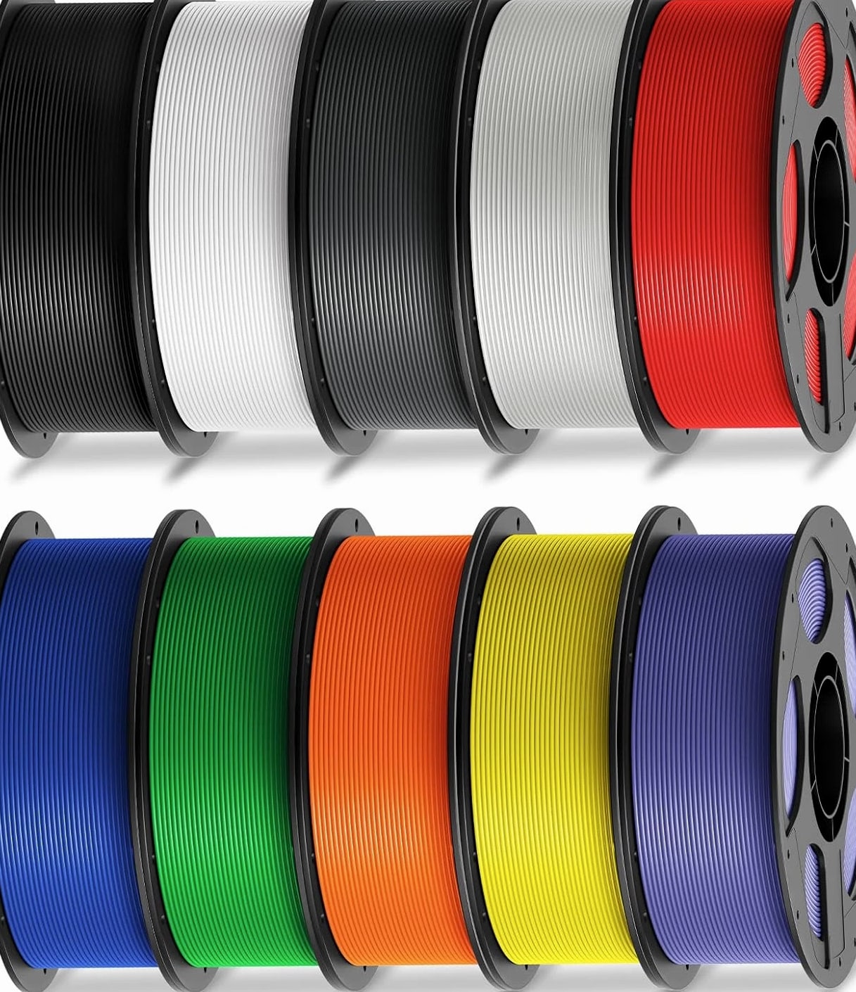 PLA Filament 1.75Mm Bundle, 3D Printer Filament 1.75Mm Dimensional Accuracy +/-