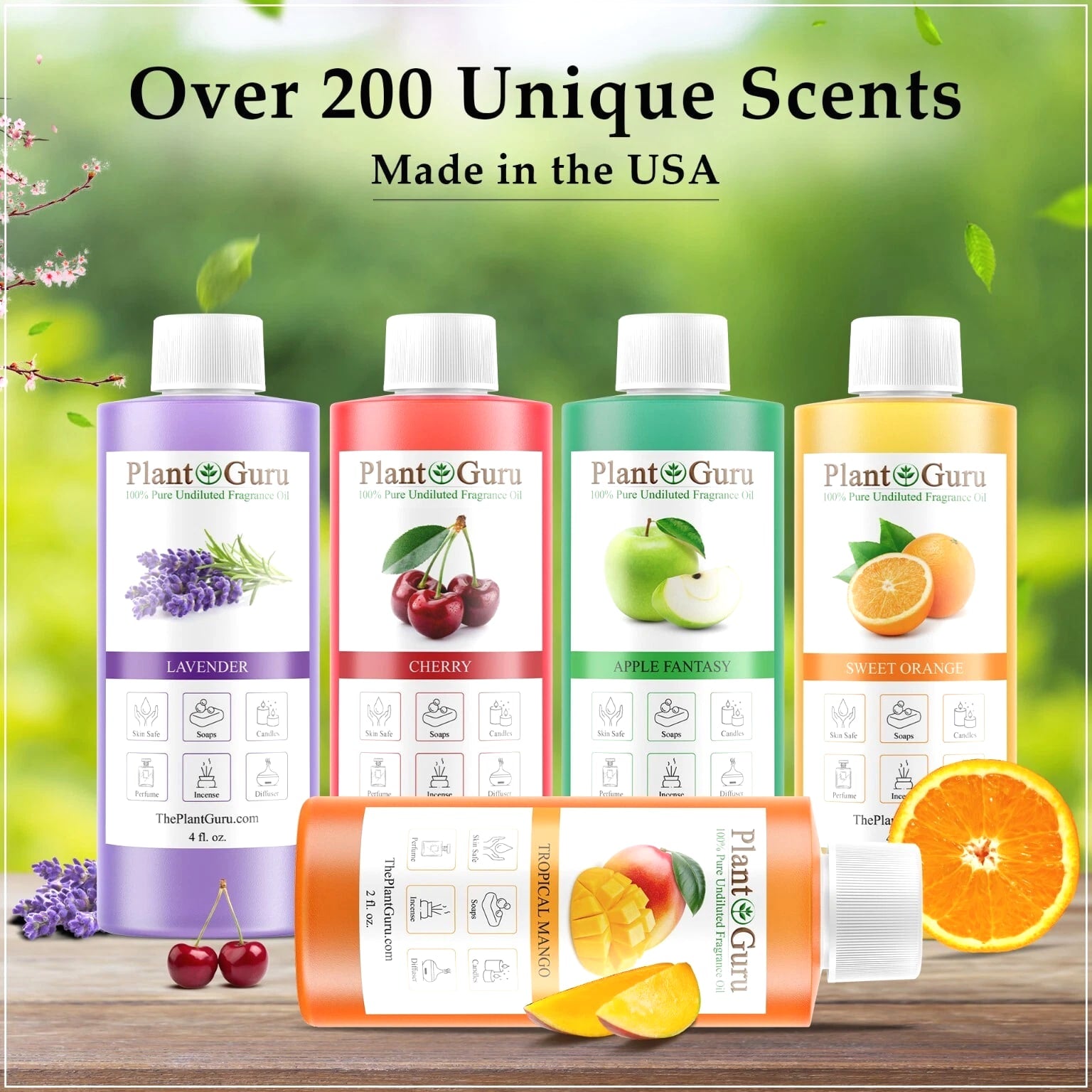 Fragrance Oil 4 oz For Candle, Soap, Incense Making, Burners, Scented Oils Bulk