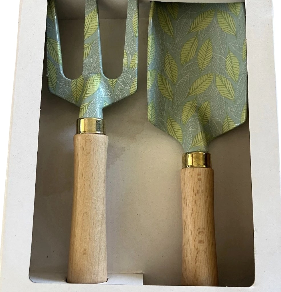 Garden Party Green Floral Tools Kit Home Tool Equipment Garden Tool 2 Piece Set