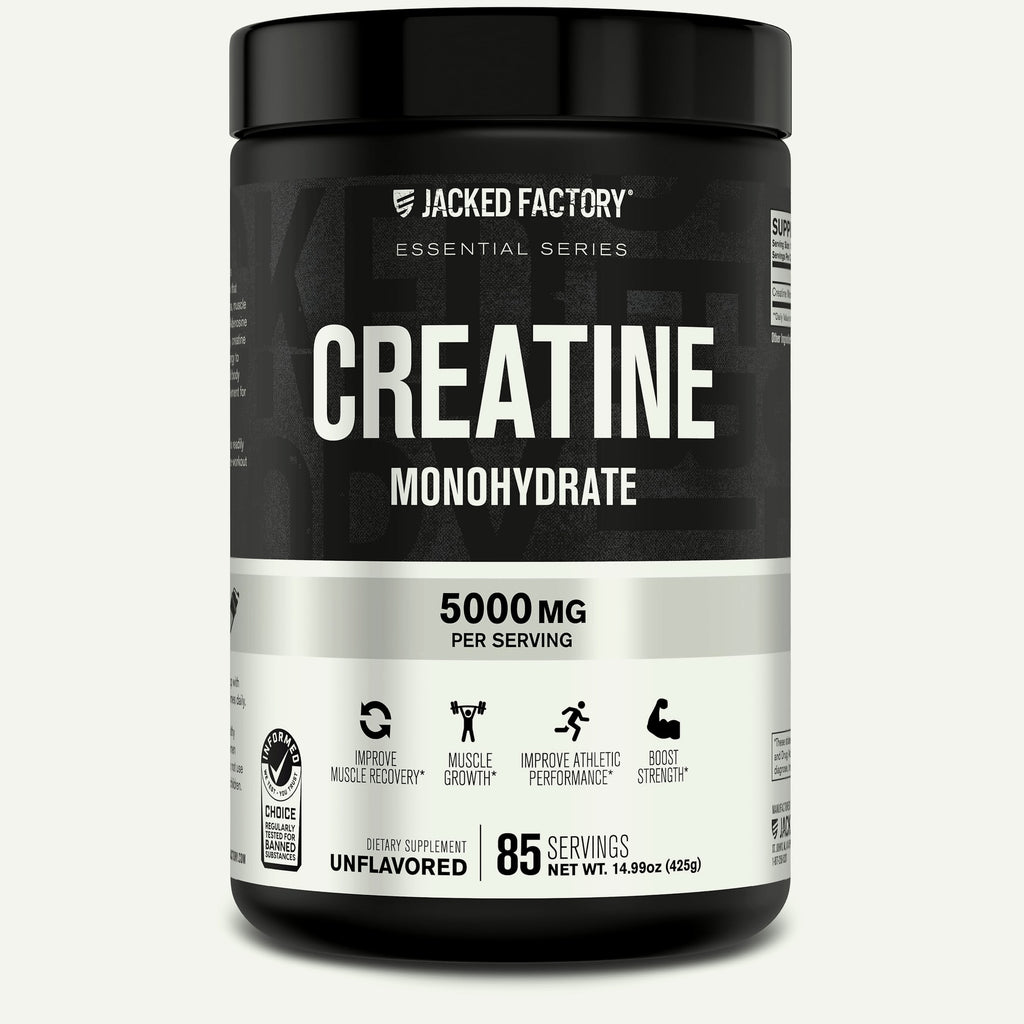 Jacked Factory Creatine Monohydrate Powder 425g Supplement