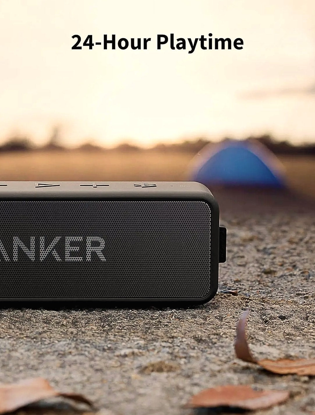 Anker Soundcore 2 Portable Bluetooth Speaker, 24hr Battery