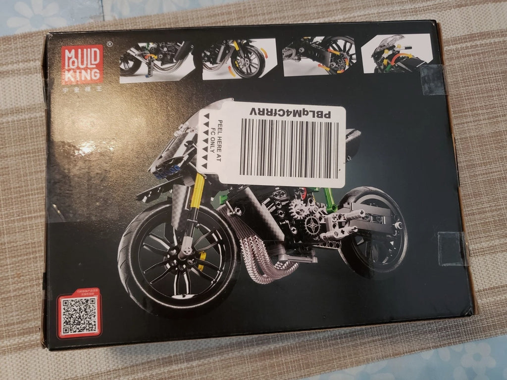 Mould King Kawasaki Ninja H2R Motorcycle Building Kit Sets 23002 Ninja Bike