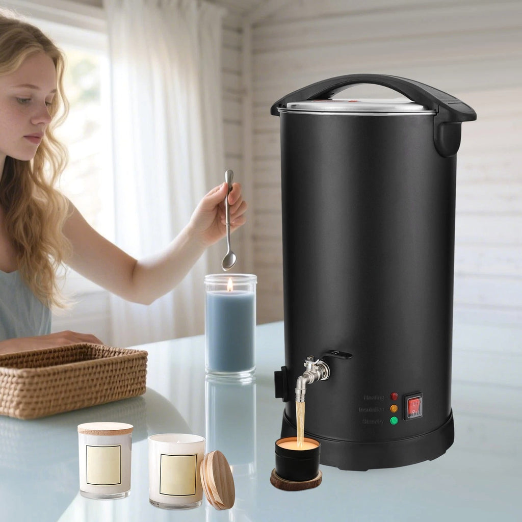 Wax Melter Kits 15L Melting Pot Machine Sets for Candle Making, Home DIY, Beauty