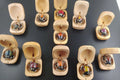 Handmade Bug In A Box Gag Toy Gift Moving Legs Novelty Bug in a nut Vintage wood