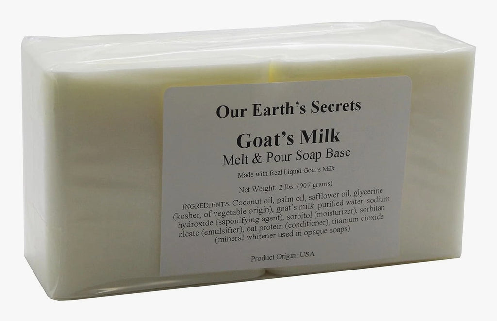 Goats Milk - 2 Lbs Melt & Pour Soap Base