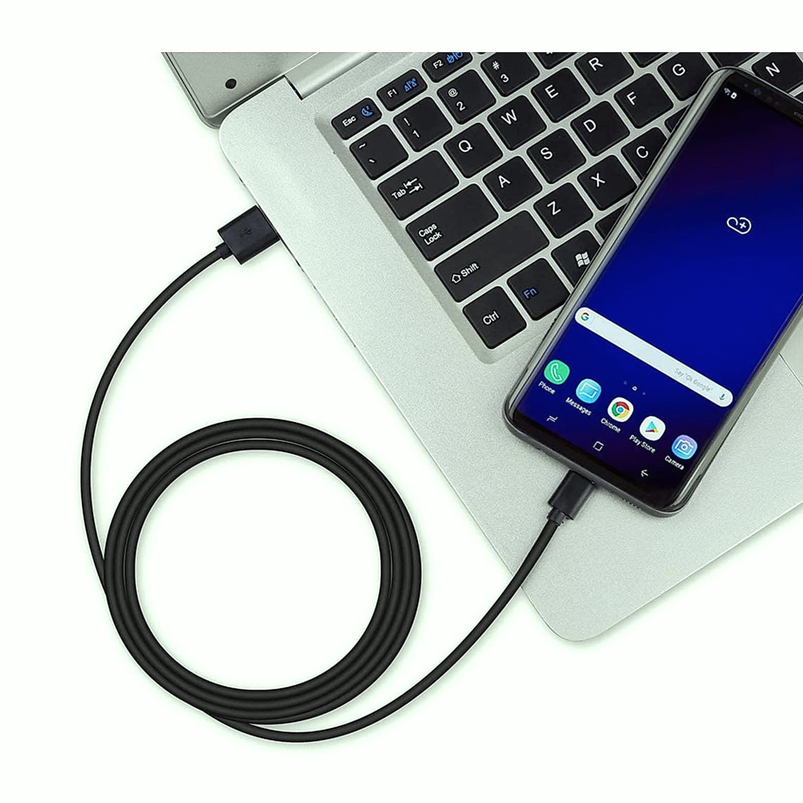 Smays USB-C Cable 10-Pack 3ft Type C Charger Bulk