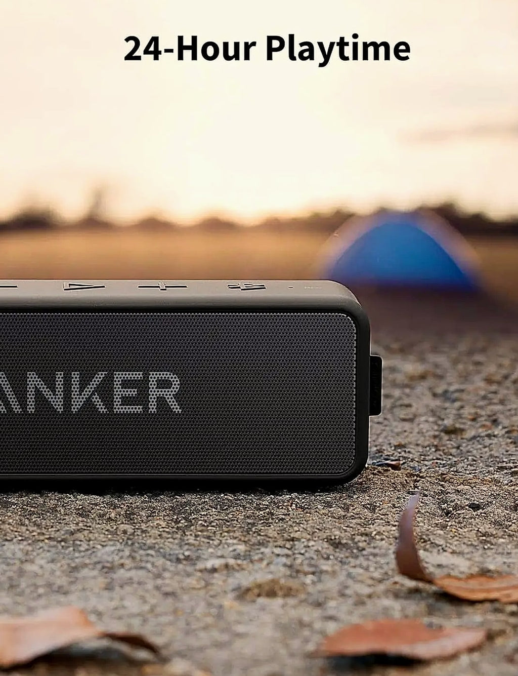 Soundcore 2 Portable Bluetooth Speaker, IPX7 Waterproof