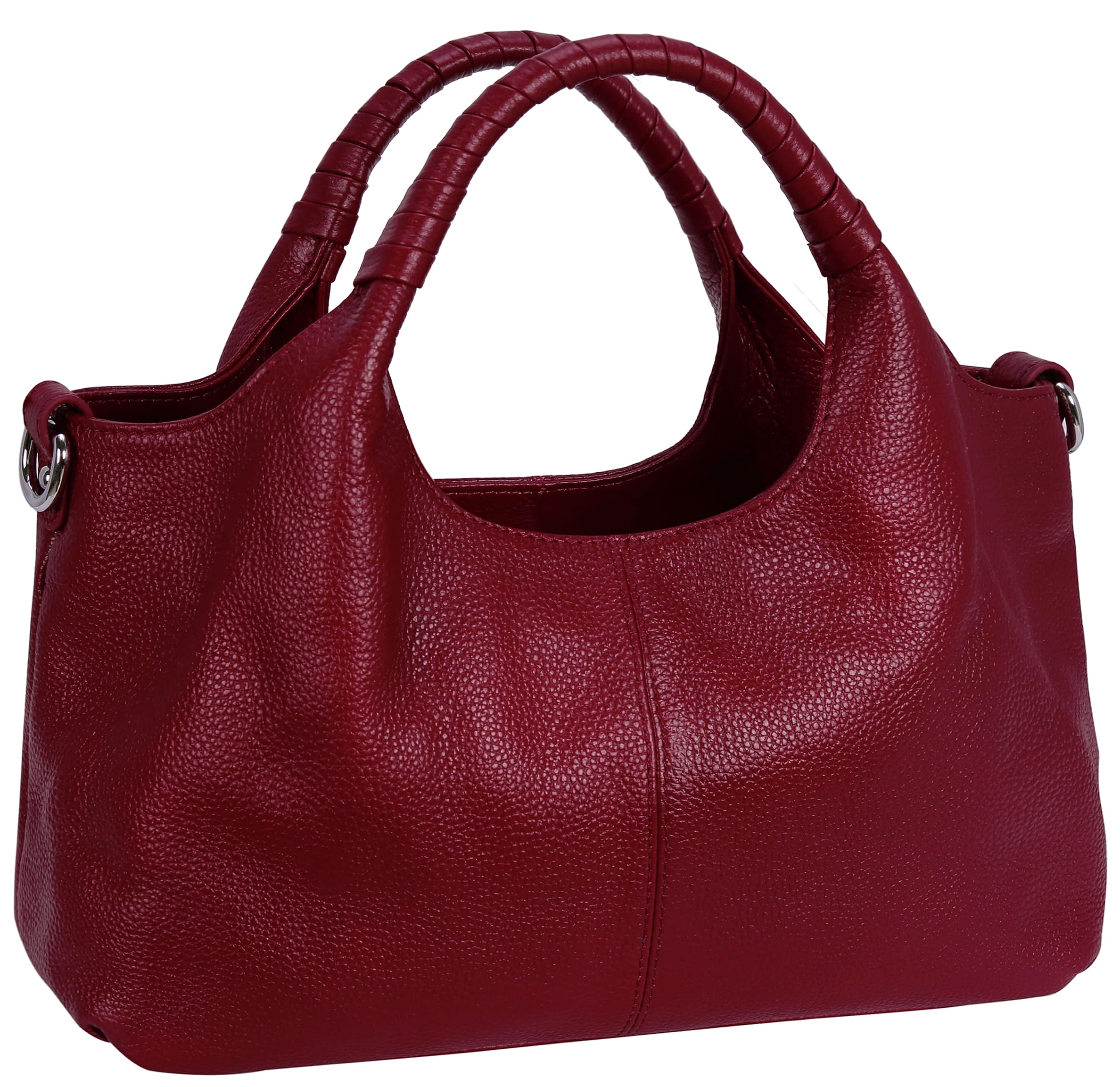 Iswee Genuine Leather Shoulder Bag Satchel Cross Body Tote