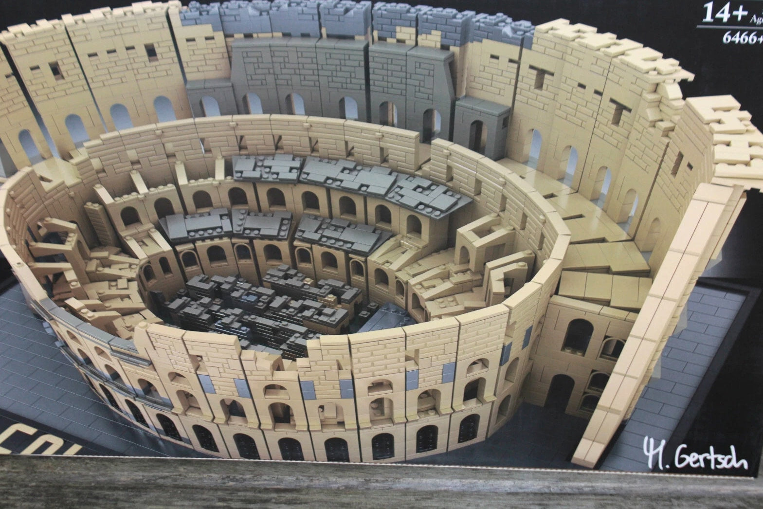 SALE - OO Mould King 22002 Architectural Colosseum Clamping Blocks 6466 pcs NEW