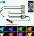 WUMFIRE Car Interior LED Ambient Lighting Kit with Remote Control
