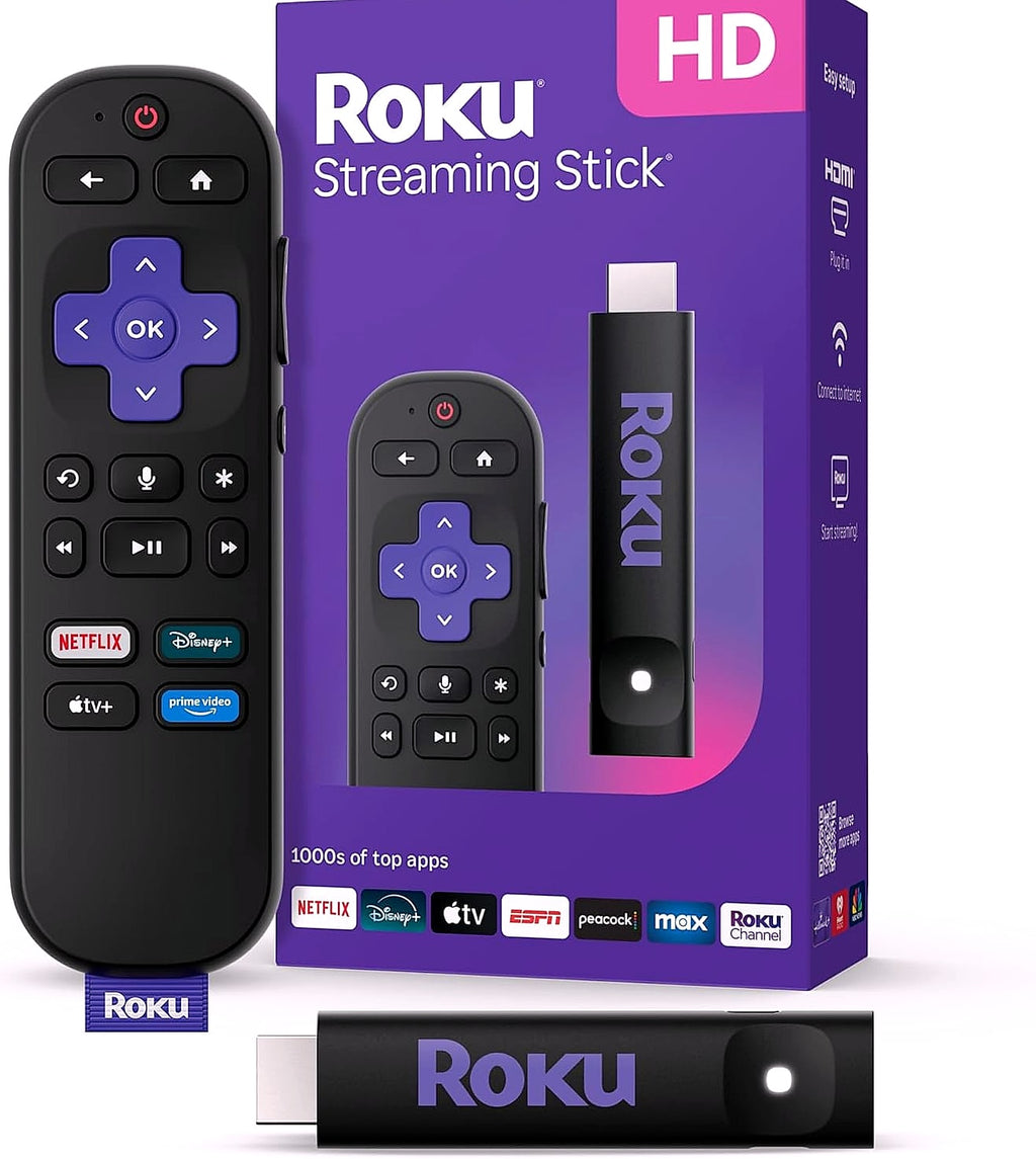 Roku Streaming Stick HD - Compact HD Streaming Device
