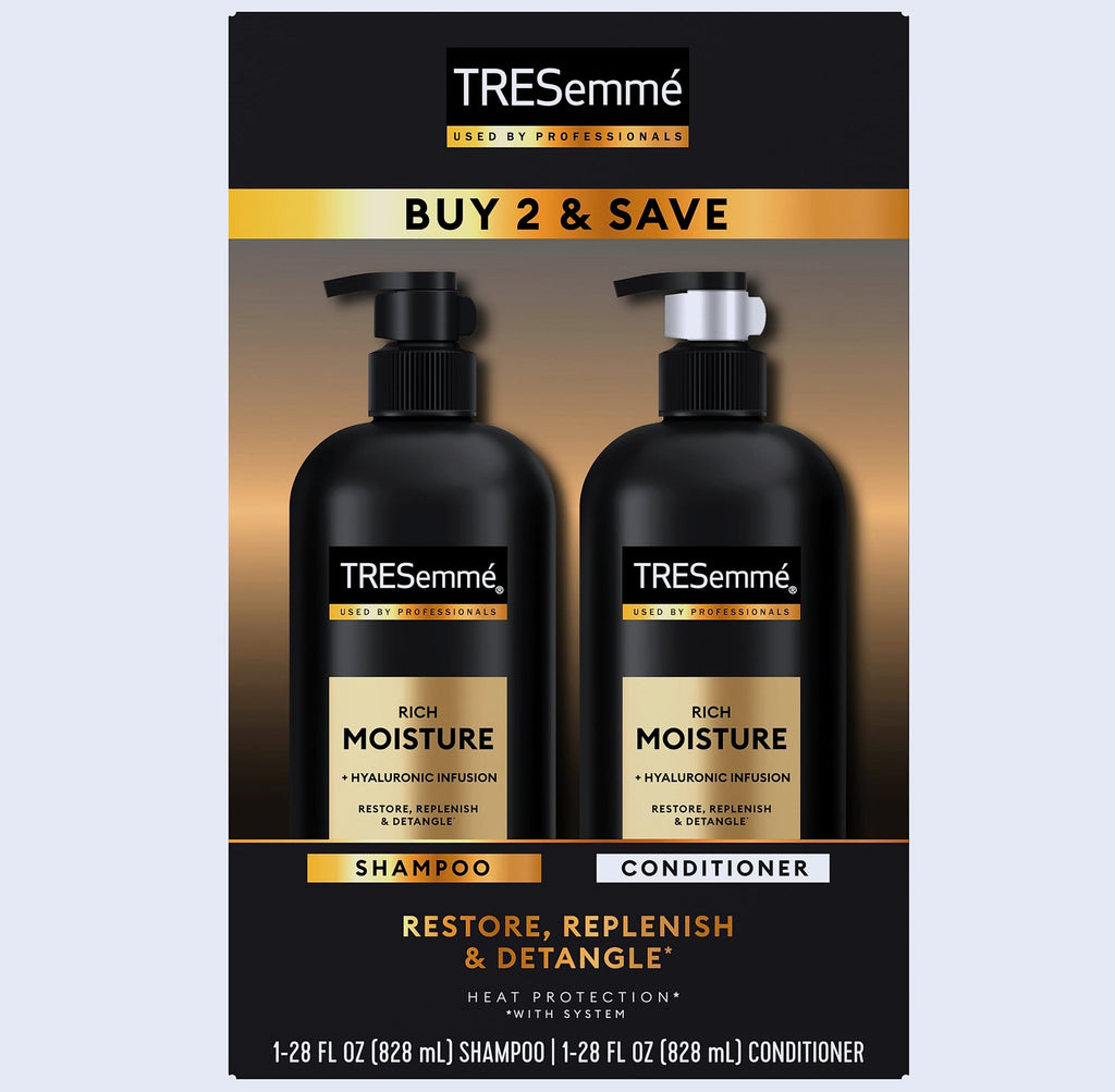 TRESemmé Rich Moisture Shampoo and Conditioner Set 28 oz