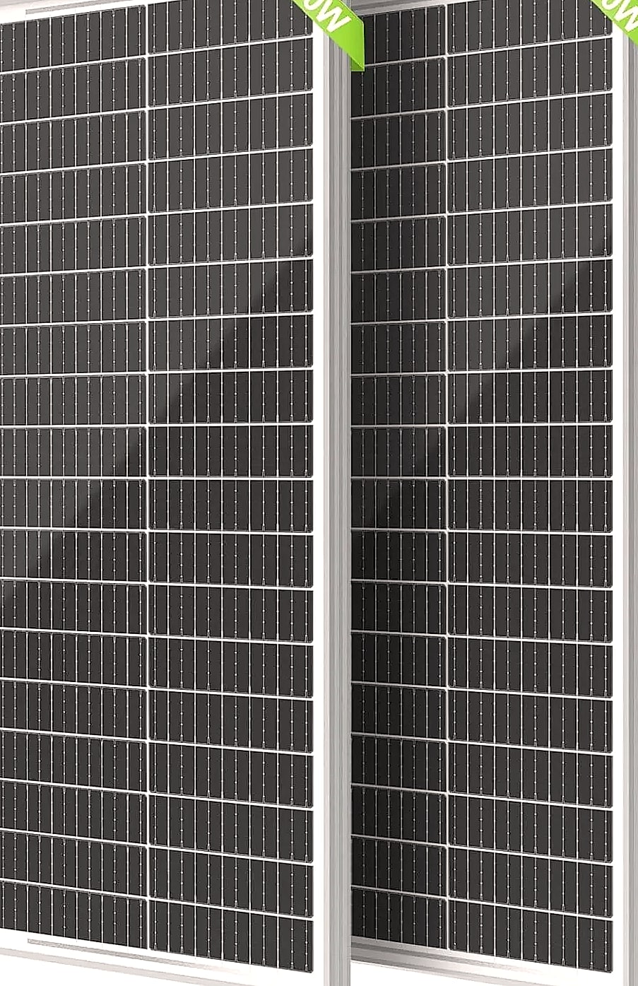Rvpozwer 100W 12V Monocrystalline Solar Panel