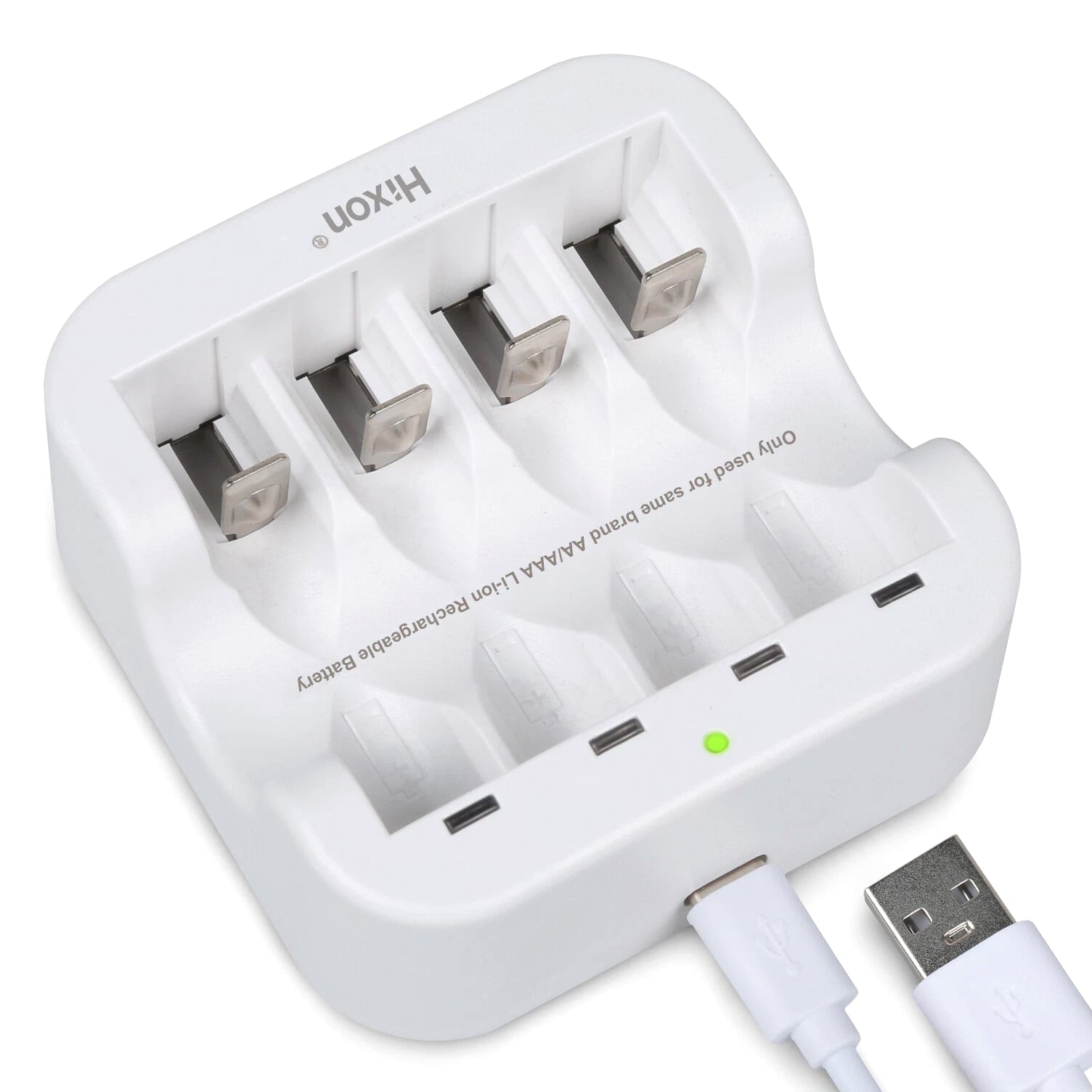 1100mWh Hixon AAA 1.5V Lithium Rechargeable Batteries &Charger High Quality LOT
