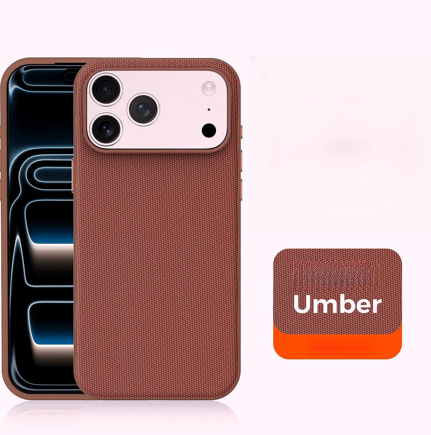 Techwoven Fabric Magnetic Phone Case for iPhone 15/16/17 Pro Max