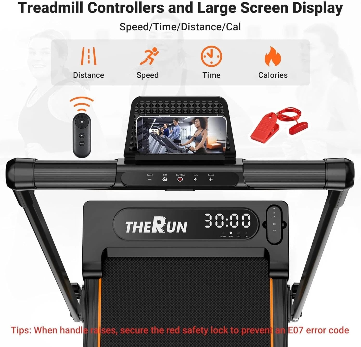 2-in-1 Foldable Treadmill, 2.5HP Under Desk Walking Pad=