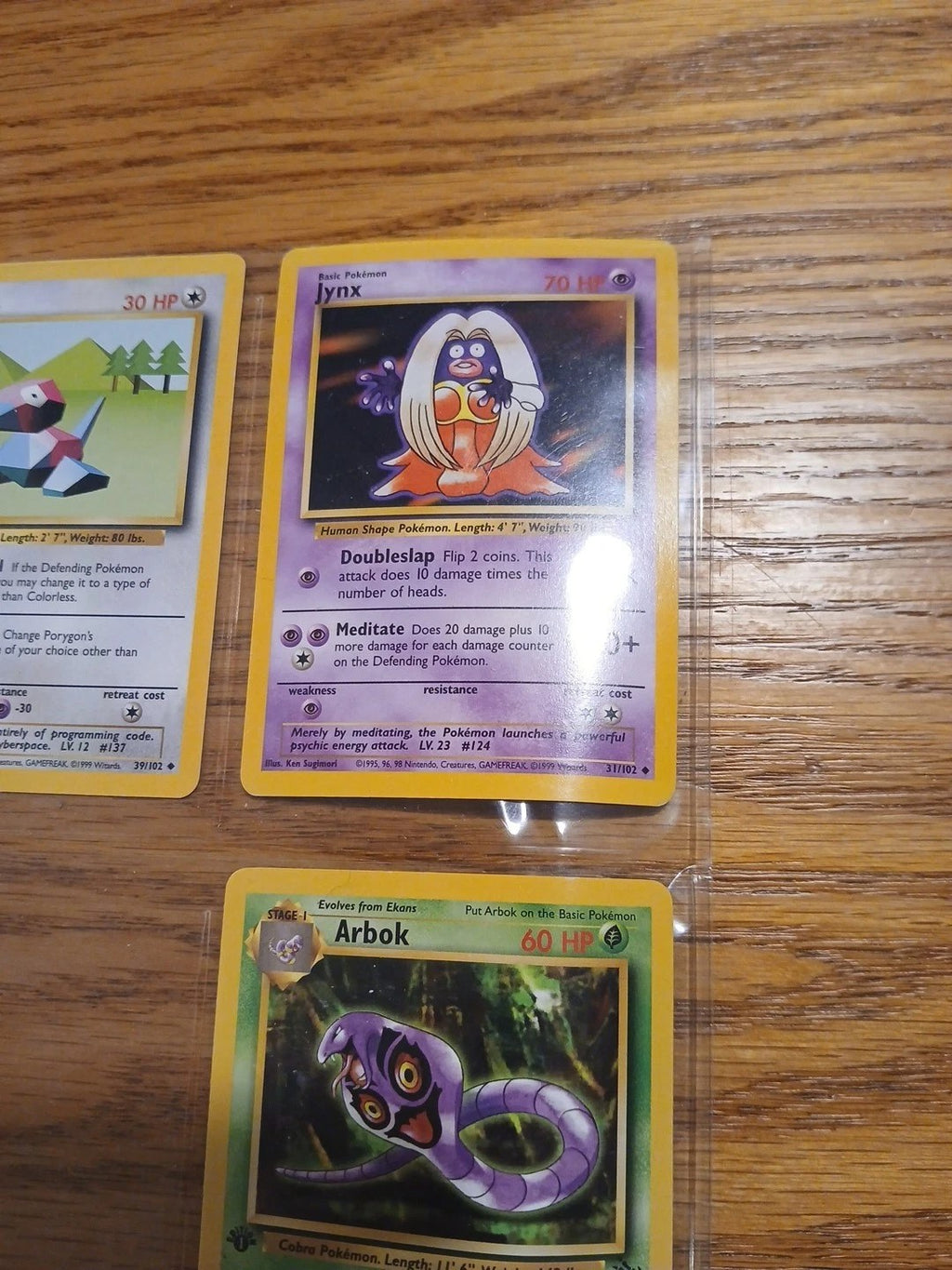 Lot Of 8 Random Pokemon Trading Card Game Cards From Years 1995-1998 And 2020