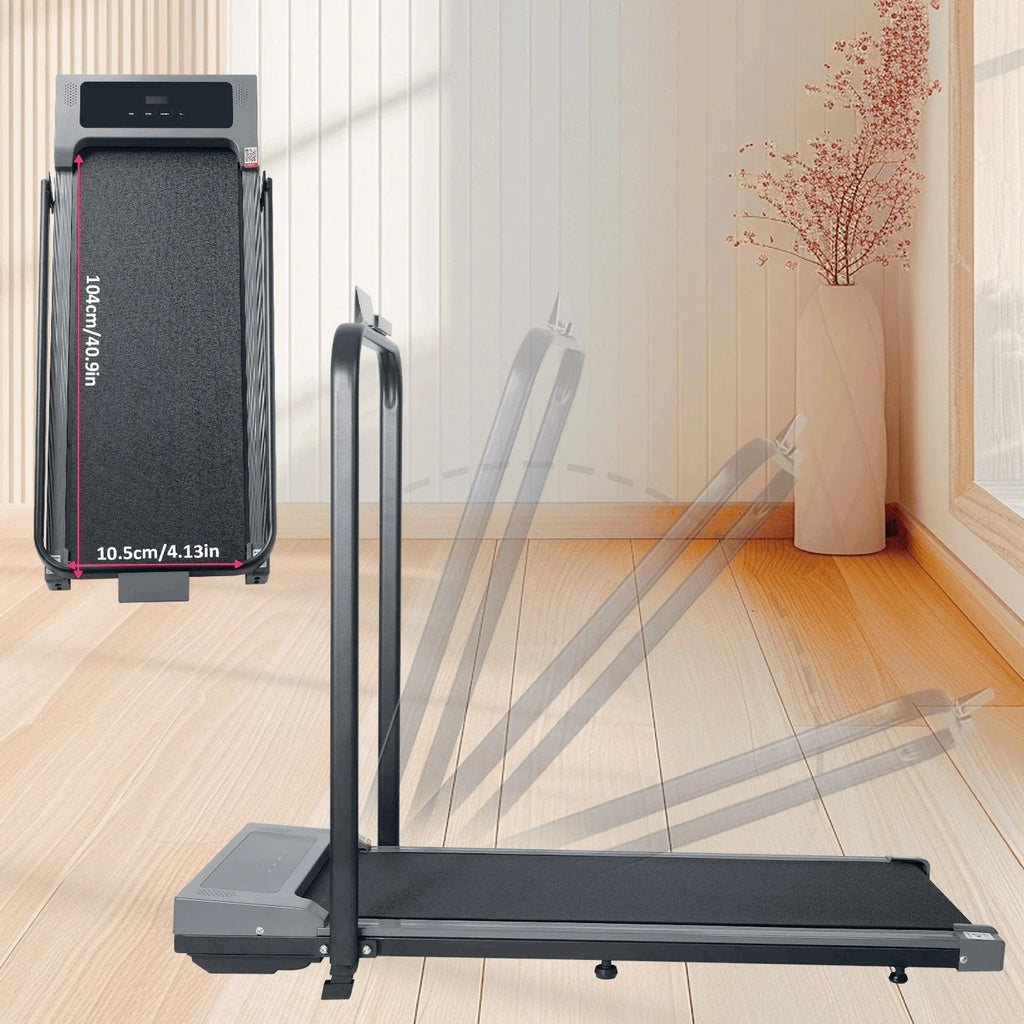 New 5 % lncline Walking Pad，4-in-1 Walking Pad Treadmill With vibration mode