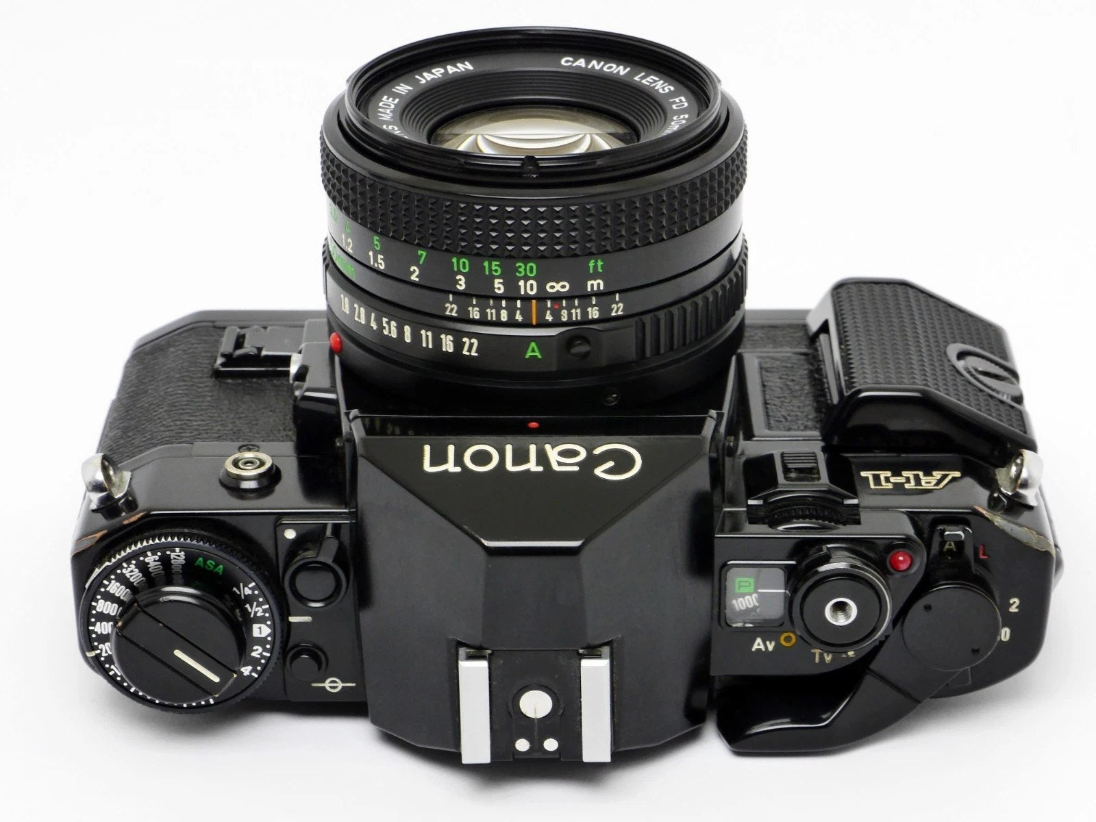 ✮ Canon A-1 with FD 50 mm F/1.8 Lens #550941 || from Dealer!