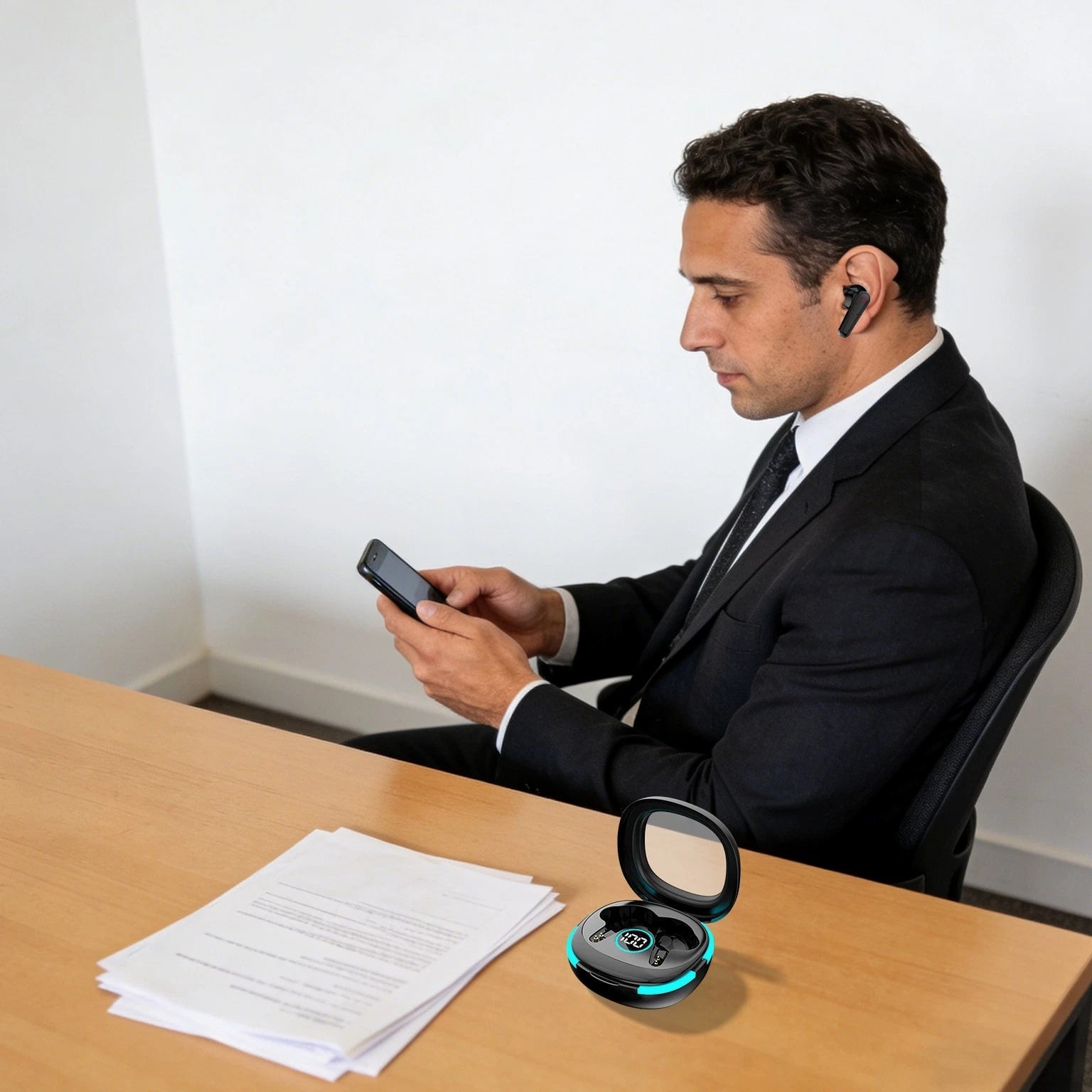 Real-Time AI Translation Earbuds with 164 Languages for Travel Business Learning
