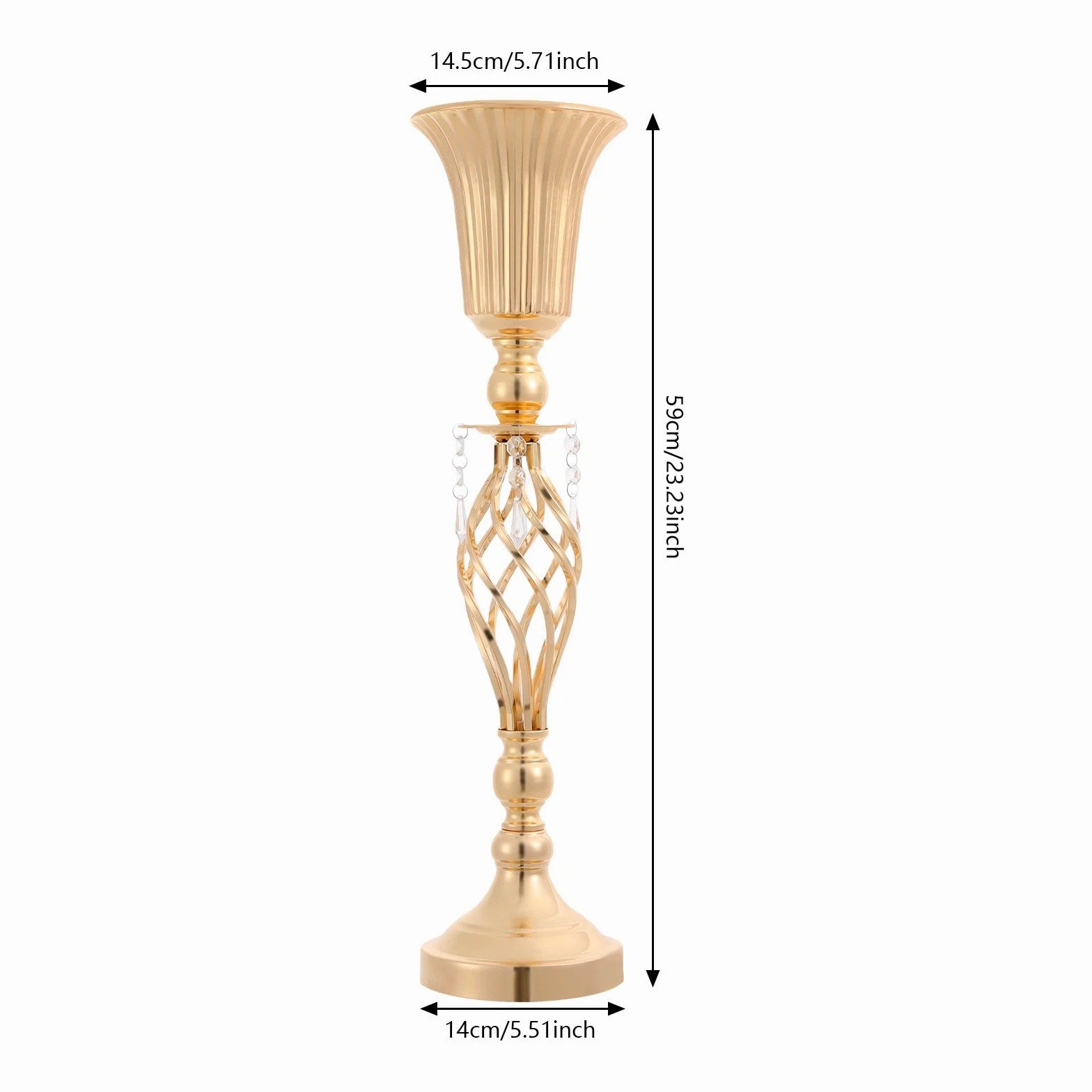 4 Pcs Floral Vases, Floral Decoration Vases, Centerpiece For Table Decoration