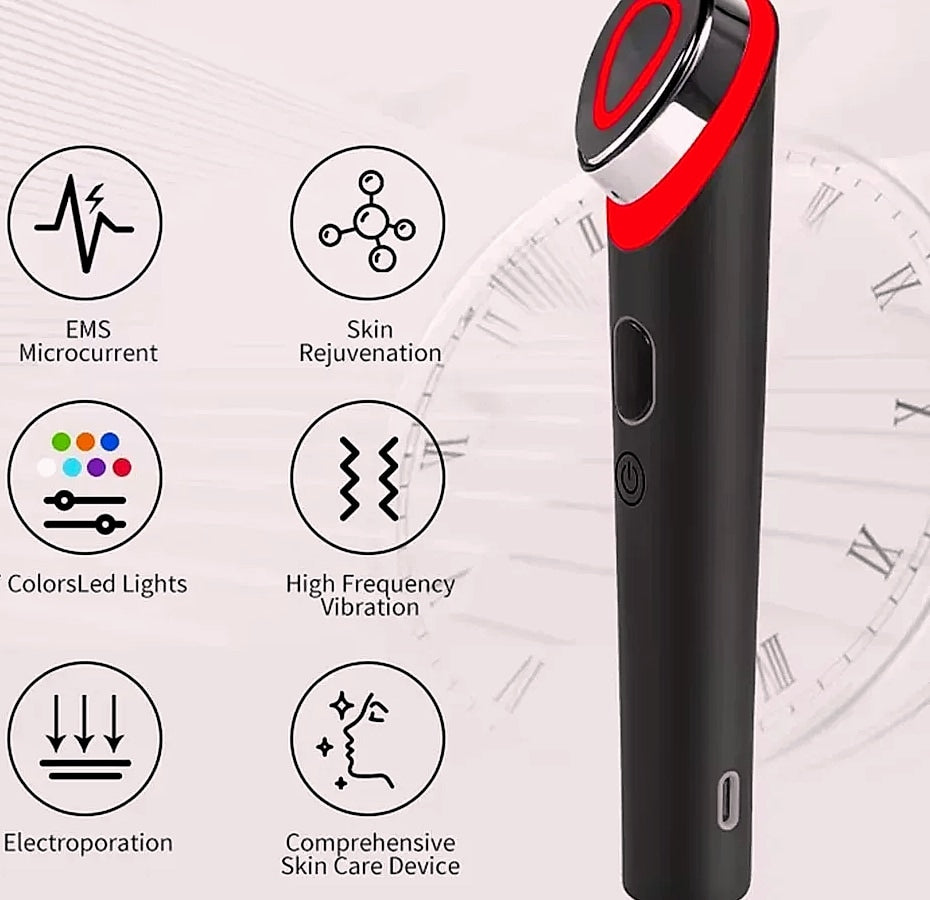 Dr. Realpen Booster Pro LED Eye Beauty Wand with 7 Color Light Therapy