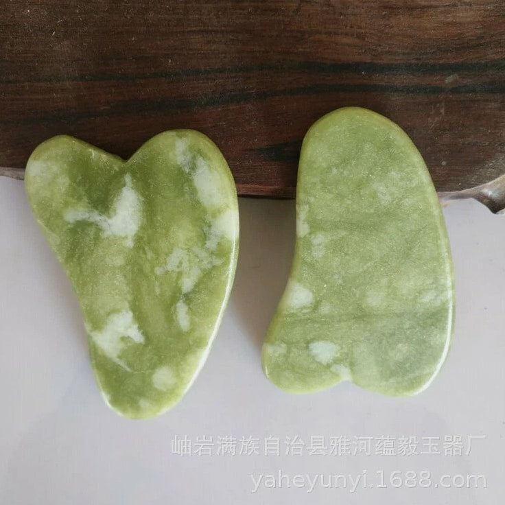 1 Pack Jade Roller Face Body Eye Kit Gua Sha Tool Anti-Aging Wrinkle Relief