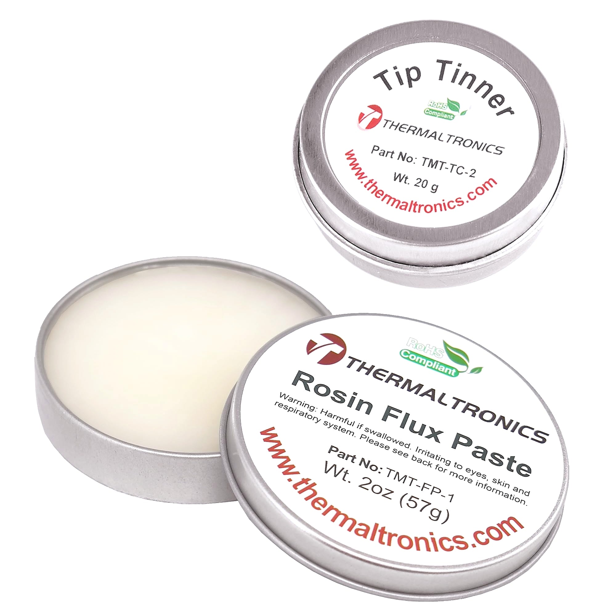 Thermaltronics Lead Free Tip Tinner and Flux Paste Kit