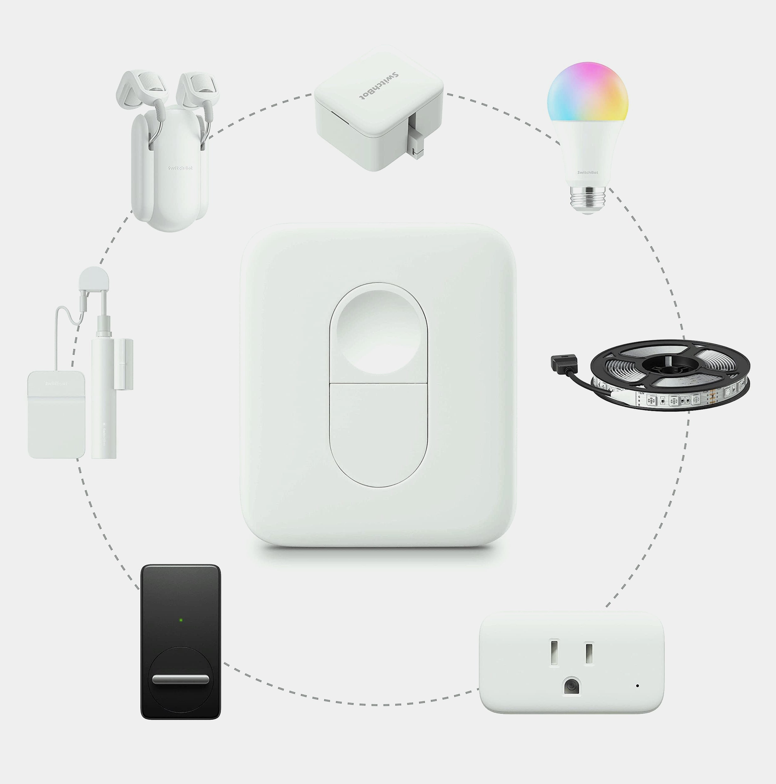 SwitchBot Smart Plug Mini 15A 4-Pack WiFi Remote Control