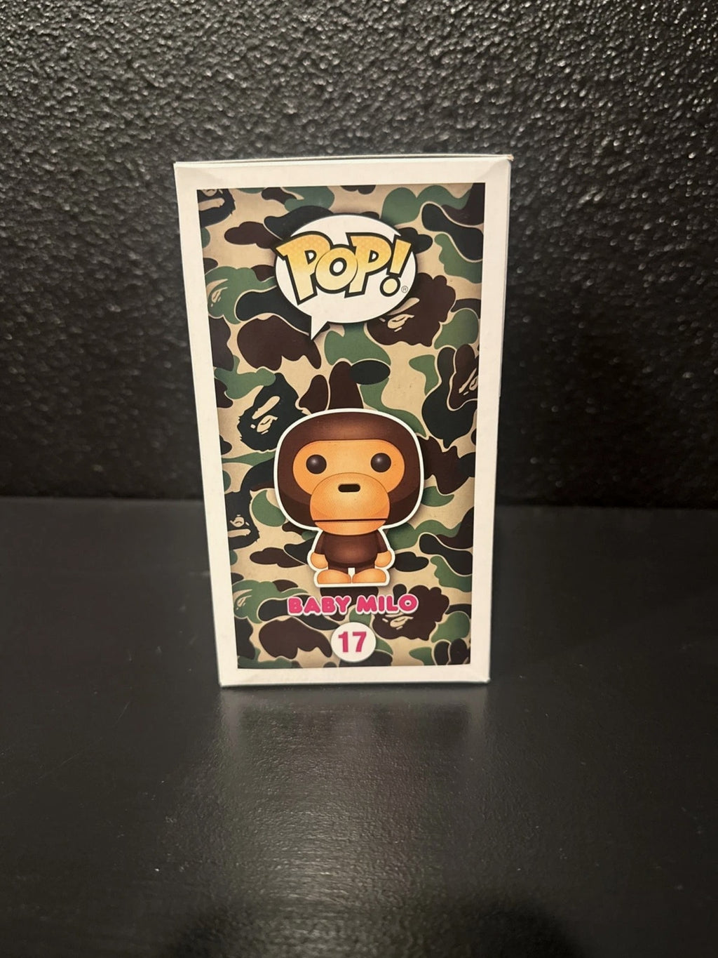 BABY MILO Funko POP! #17 Bape Bait Exclusive Flocked NO SHIRT VARIANT SUPER RARE