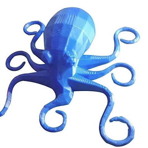 PRILINE Filament, PRILINE 98A TPU Flexible Soft 3D Printer 1.75mm Blue